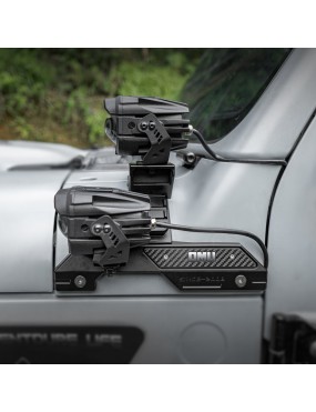 Mocowania lamp OMU na słupku A Jeep Wrangler JL / Gladiator JT