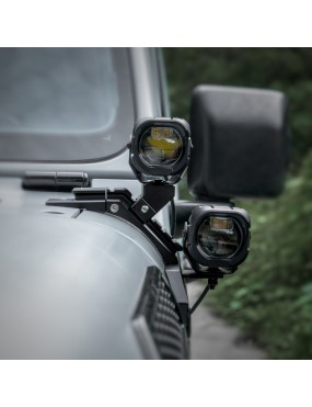 Mocowania lamp OMU na słupku A Jeep Wrangler JL / Gladiator JT