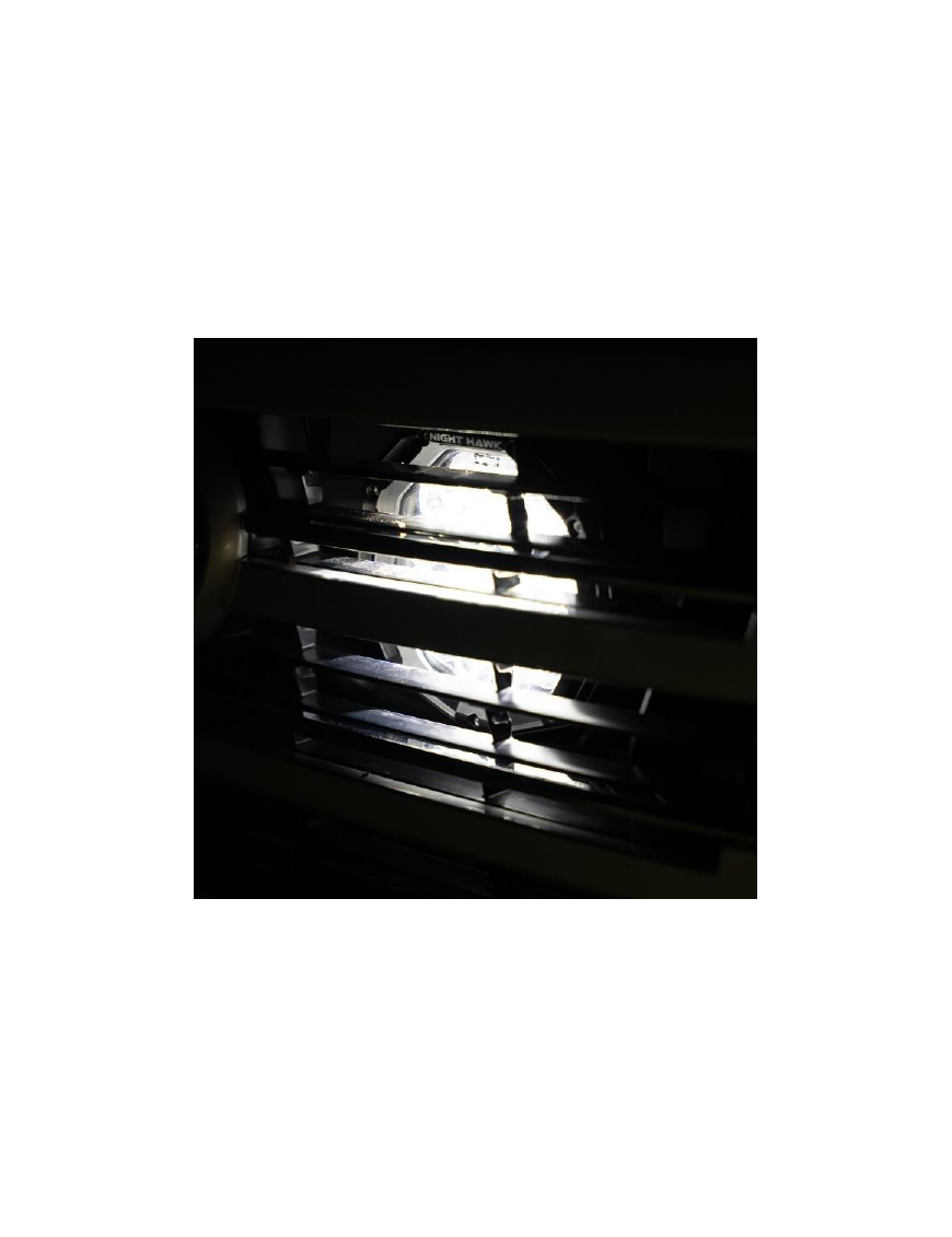 Światła ARB Night Hawk za atrapą 7" - Land Cruiser 300