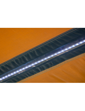 Markiza ARB 3 x 2,5 m z LED, czarna obudowa aluminiowa