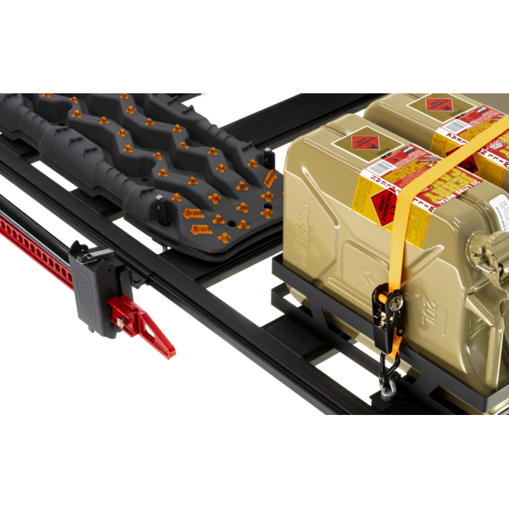 Uchwyt na dwa kanistry pionowo - platforma ARB Base Rack - ujęcie 3