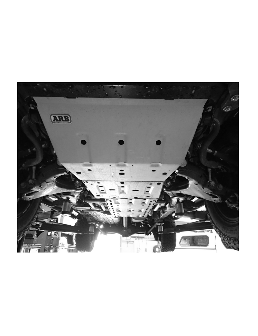 Komplet stalowych osłon podwozia ARB - Land Cruiser 200 4.5 V8 od 2015
