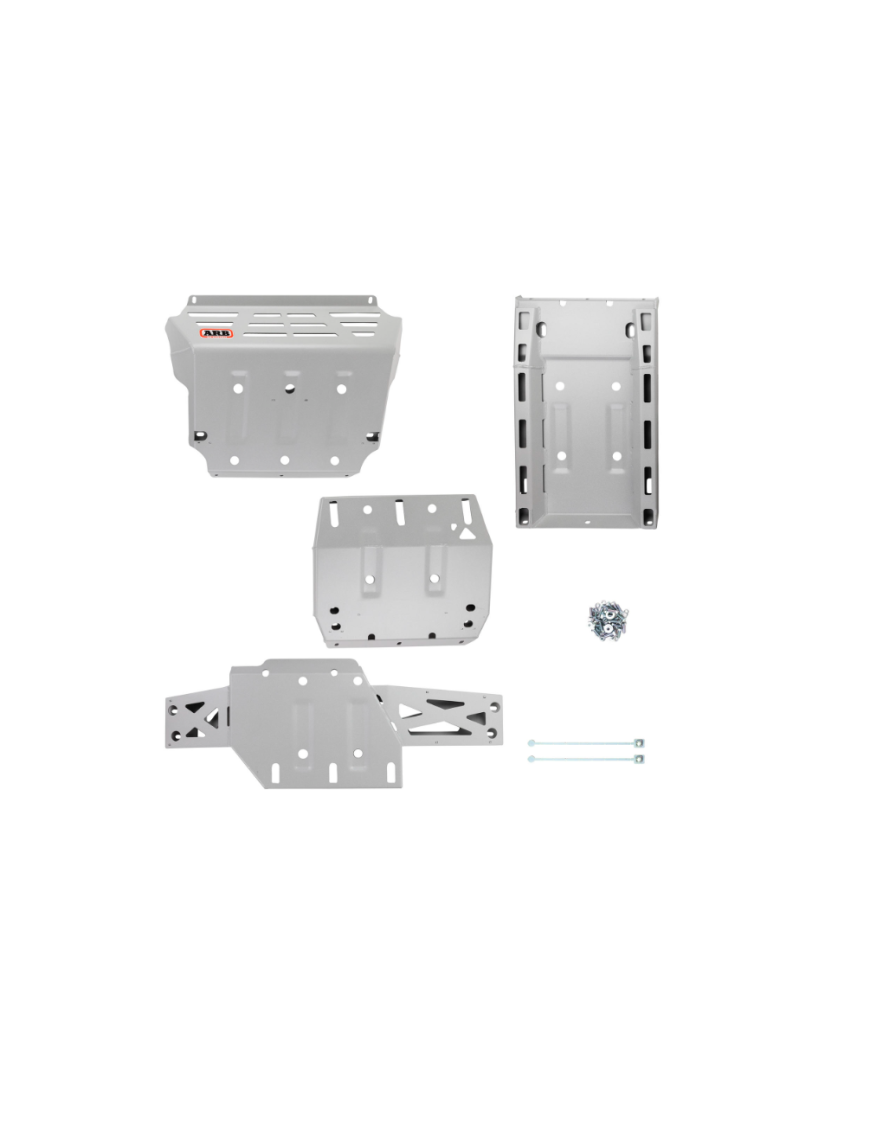 Komplet stalowych osłon podwozia ARB - Mitsubishi L200 automat od 2015