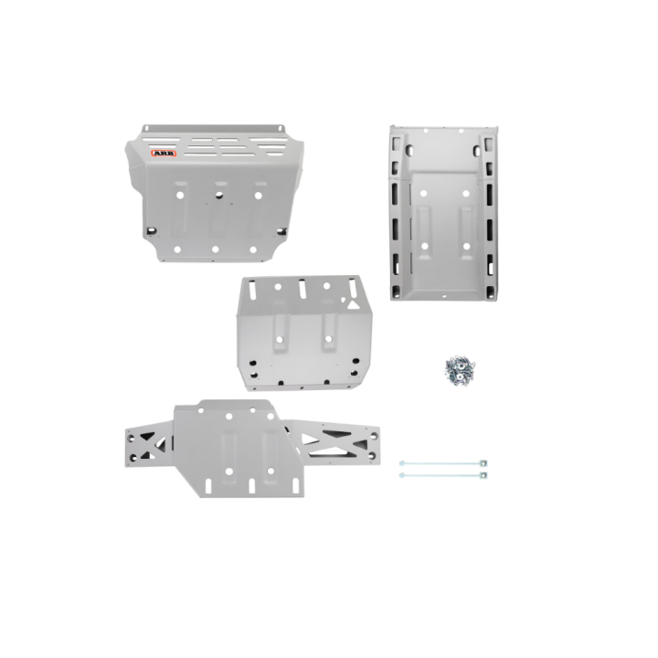Komplet stalowych osłon podwozia ARB - Mitsubishi L200 automat od 2015 - ujęcie 2