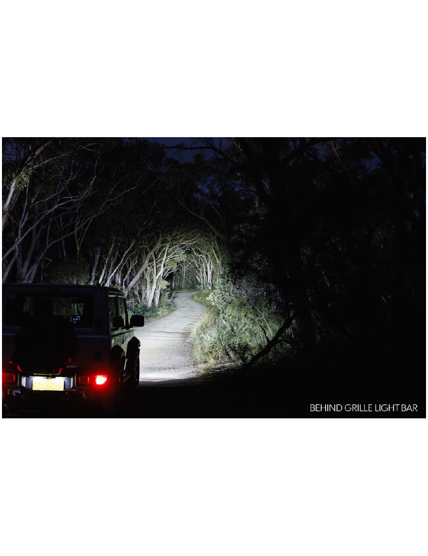 Listwa ARB Night Hawk 28 cali za atrapą - Suzuki Jimny