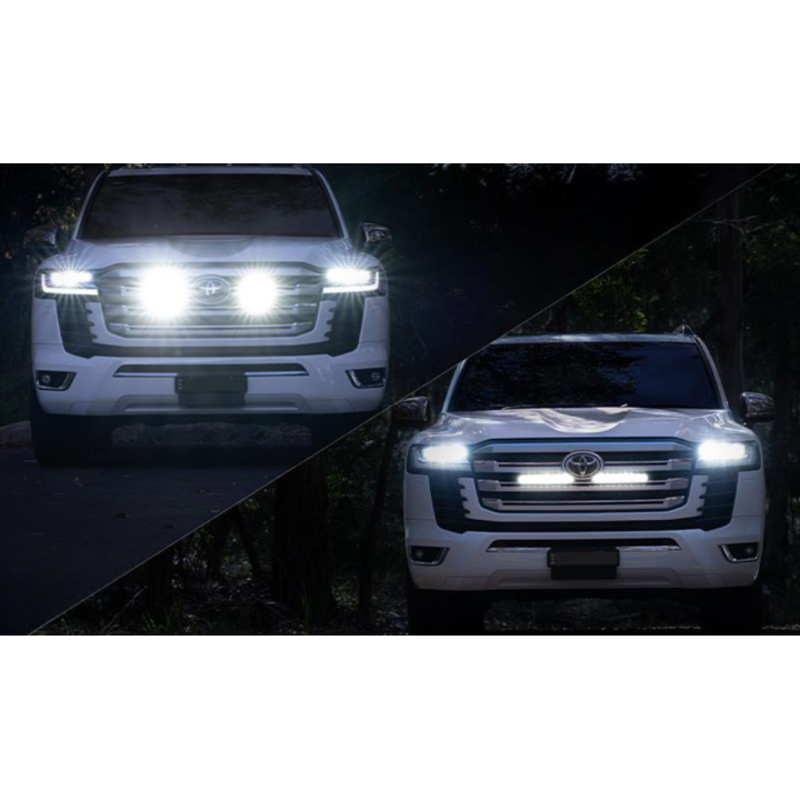 Listwa ARB Night Hawk 28 cali za atrapą - Land Cruiser 300 - ujęcie 2