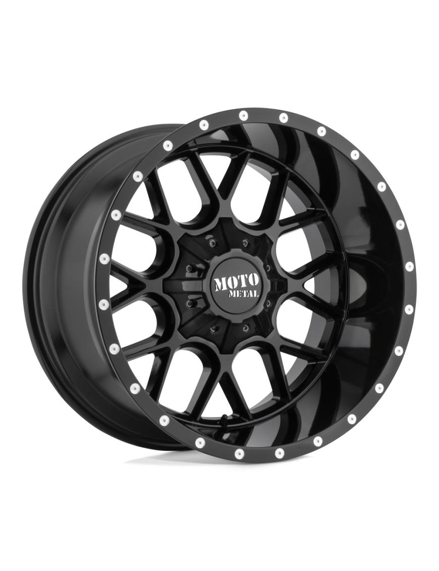 Felga aluminiowa MO986 SIEGE Gloss Black MOTO METAL