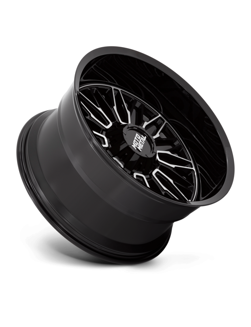 Felga aluminiowa MO809 STINGER Gloss Black Machined MOTO METAL - ujęcie 2