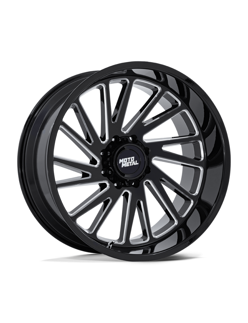 Felga aluminiowa MO811 COMBAT Gloss Black Milled MOTO METAL