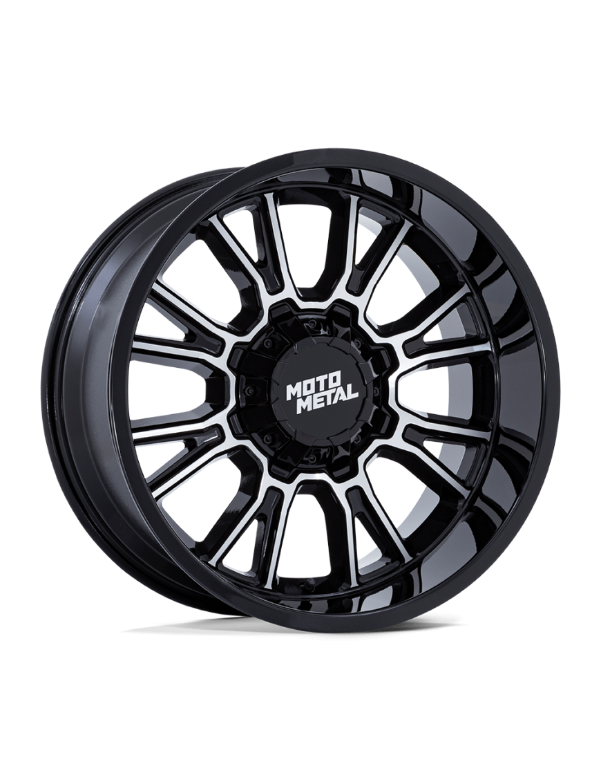 Felga aluminiowa MO810 LEGACY Gloss Black Machined MOTO METAL