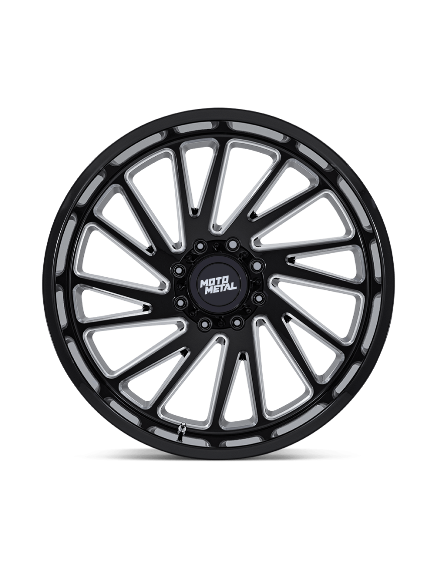 Felga aluminiowa MO811 COMBAT Gloss Black Milled MOTO METAL - ujęcie 2