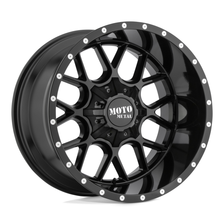 Felga aluminiowa MO986 SIEGE Gloss Black MOTO METAL