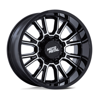 Felga aluminiowa MO810 LEGACY Gloss Black Machined MOTO METAL