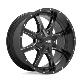 Felga aluminiowa MO970 Semi Gloss Black Milled MOTO METAL