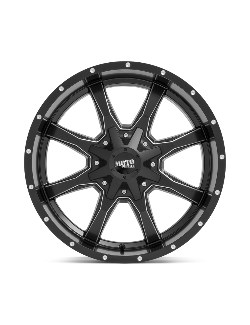 Felga aluminiowa MO970 Semi Gloss Black Milled MOTO METAL - ujęcie 2