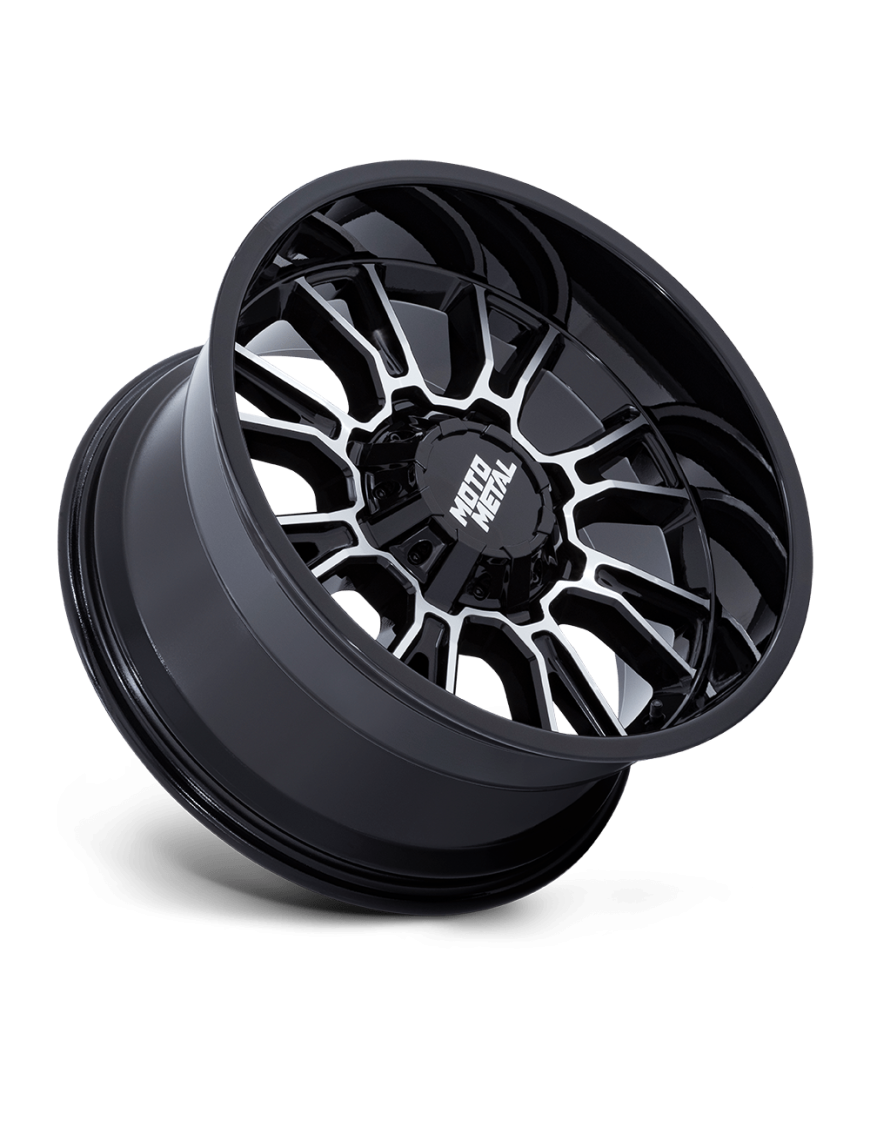 Felga aluminiowa MO810 LEGACY Gloss Black Machined MOTO METAL - ujęcie 3