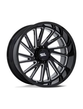 Felga aluminiowa MO811 COMBAT Gloss Black Milled MOTO METAL