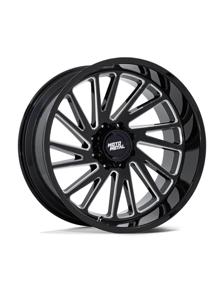 Felga aluminiowa MO811 COMBAT Gloss Black Milled MOTO METAL