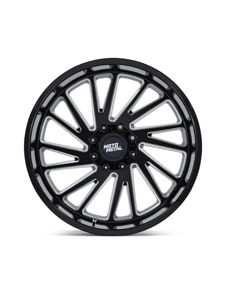 Felga aluminiowa MO811 COMBAT Gloss Black Milled MOTO METAL - ujęcie 2