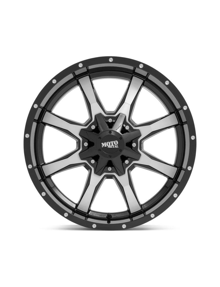Felga aluminiowa MO970 Gloss Black Machined MOTO METAL - ujęcie 2
