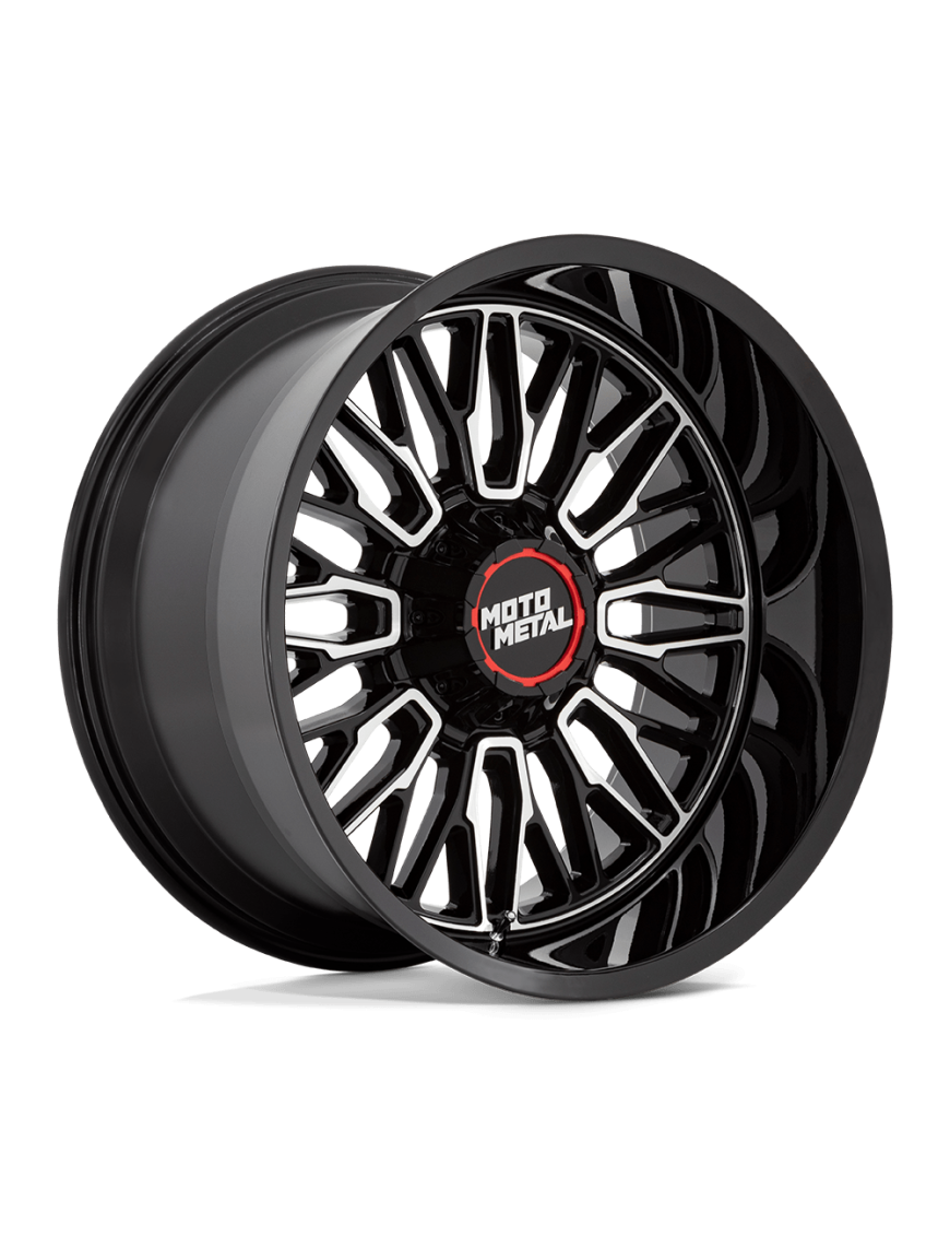 Felga aluminiowa MO809 STINGER Gloss Black Machined MOTO METAL - ujęcie 3