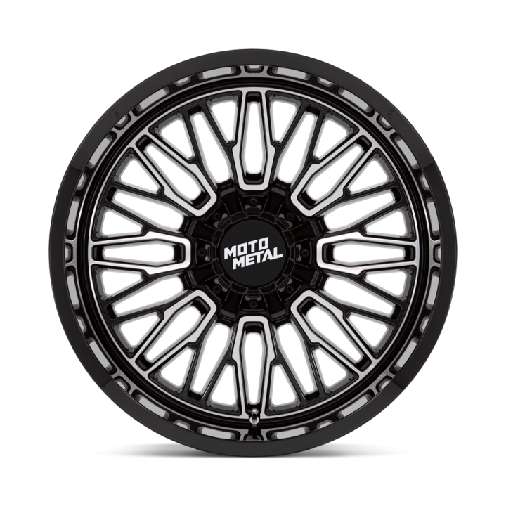 Felga aluminiowa MO809 STINGER Gloss Black Machined MOTO METAL - ujęcie 4