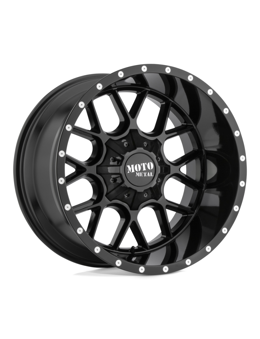 Felga aluminiowa MO986 SIEGE Gloss Black MOTO METAL