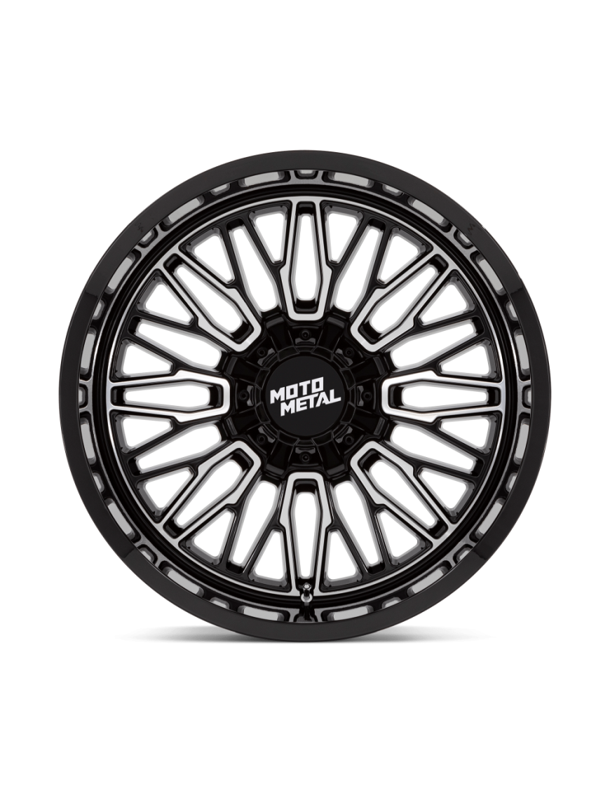 Felga aluminiowa MO809 STINGER Gloss Black Machined MOTO METAL - ujęcie 4