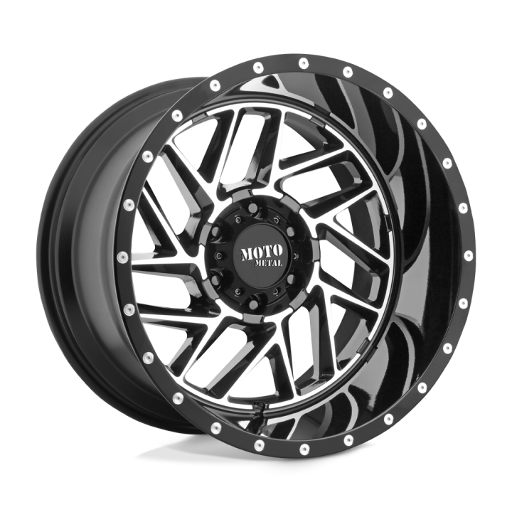 Felga aluminiowa MO985 BREAKOUT Gloss Black Machined MOTO METAL