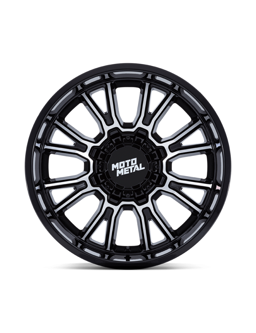 Felga aluminiowa MO810 LEGACY Gloss Black Machined MOTO METAL - ujęcie 2