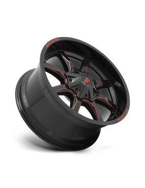 Felga aluminiowa MO970 Gloss Black Milled W/ Red Tint & Moto Metal On Lip MOTO METAL - ujęcie 3