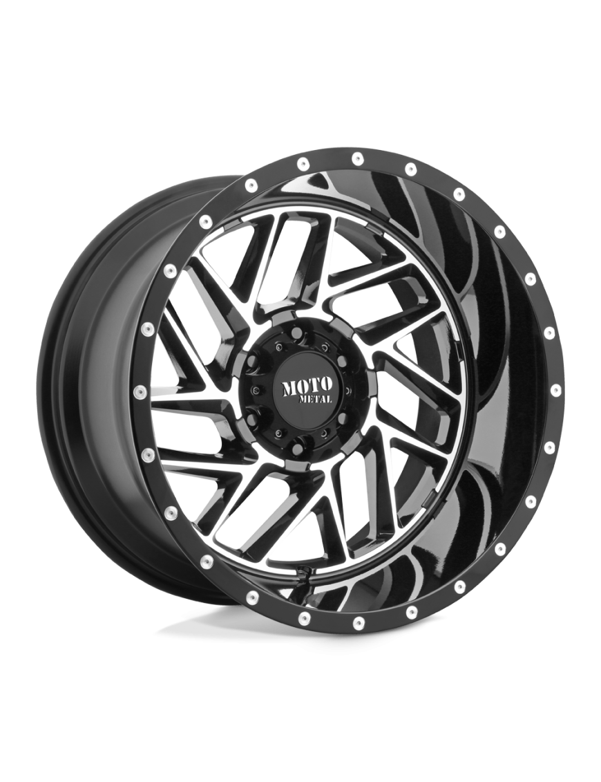Felga aluminiowa MO985 BREAKOUT Gloss Black Machined MOTO METAL