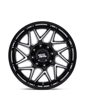 Felga aluminiowa MO812 TURBINE Gloss Black W/ Machined Face MOTO METAL - ujęcie 3