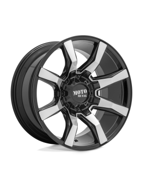 Felga aluminiowa MO804 SPIDER Gloss Black Machined MOTO METAL