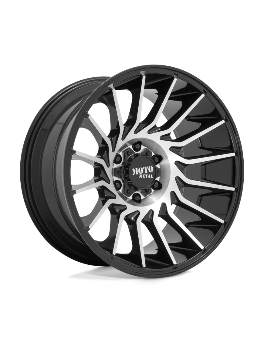 Felga aluminiowa MO807 Gloss Black Machined MOTO METAL