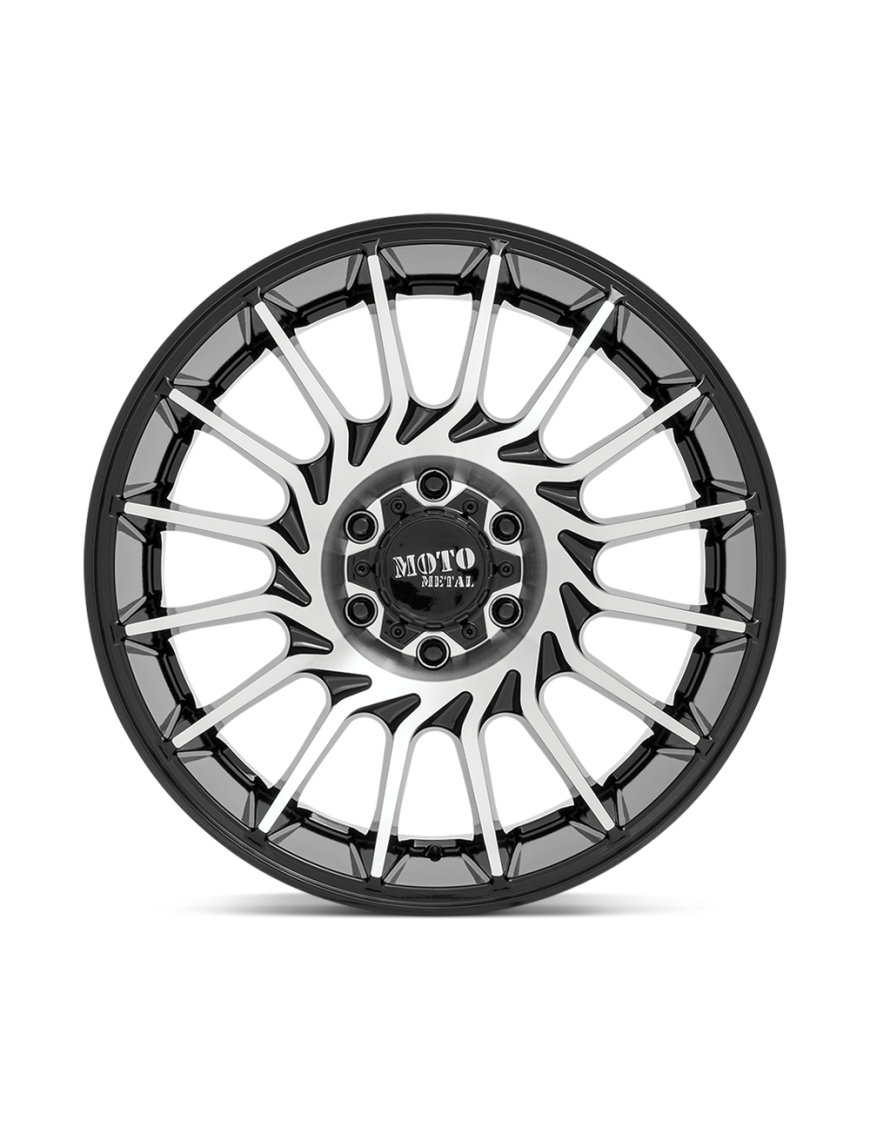 Felga aluminiowa MO807 Gloss Black Machined MOTO METAL - ujęcie 2