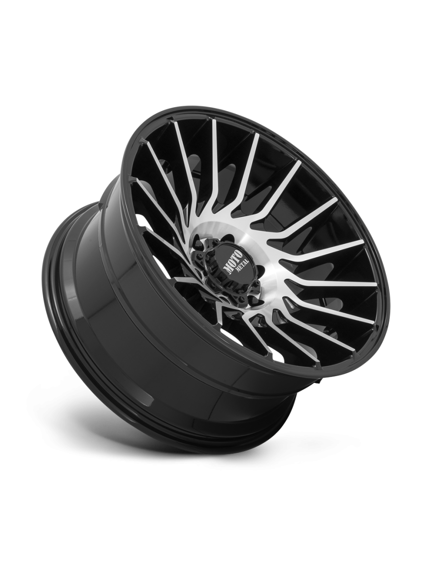 Felga aluminiowa MO807 Gloss Black Machined MOTO METAL - ujęcie 3