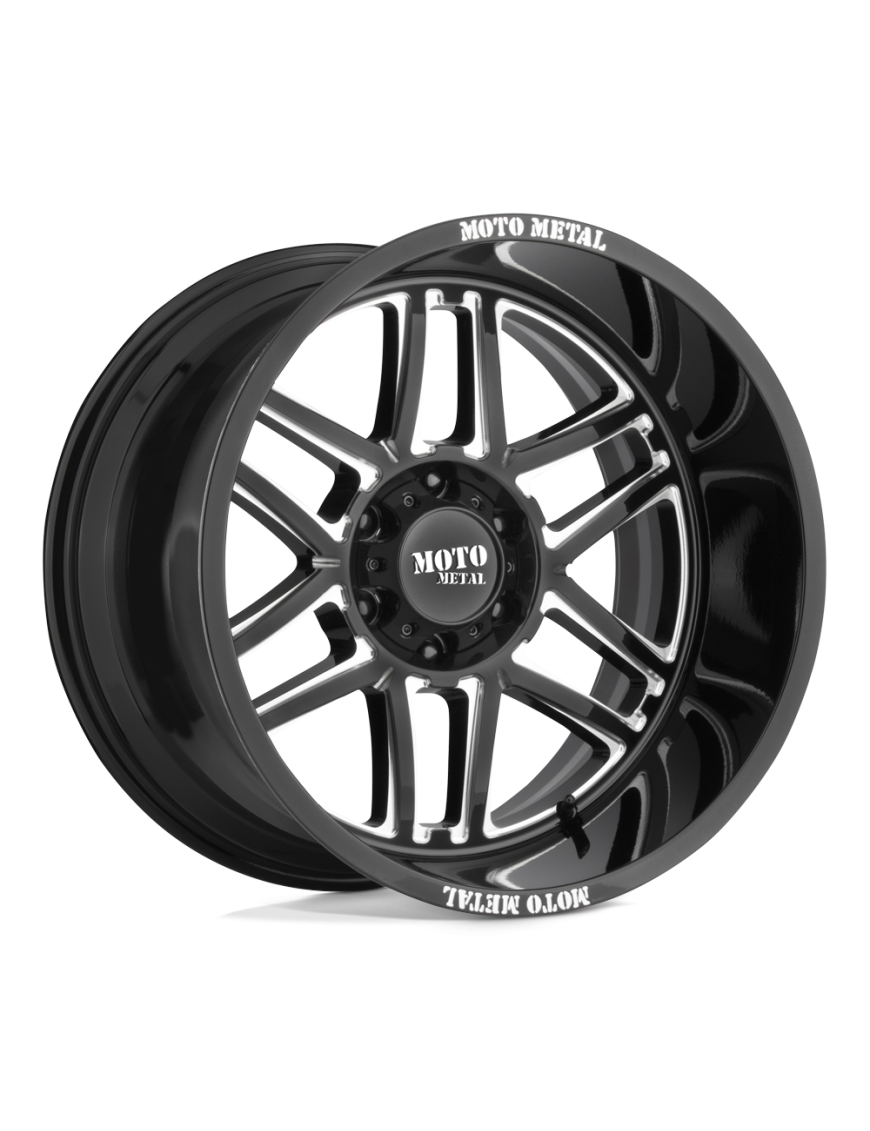 Felga aluminiowa MO992 FOLSOM Gloss Black Milled MOTO METAL