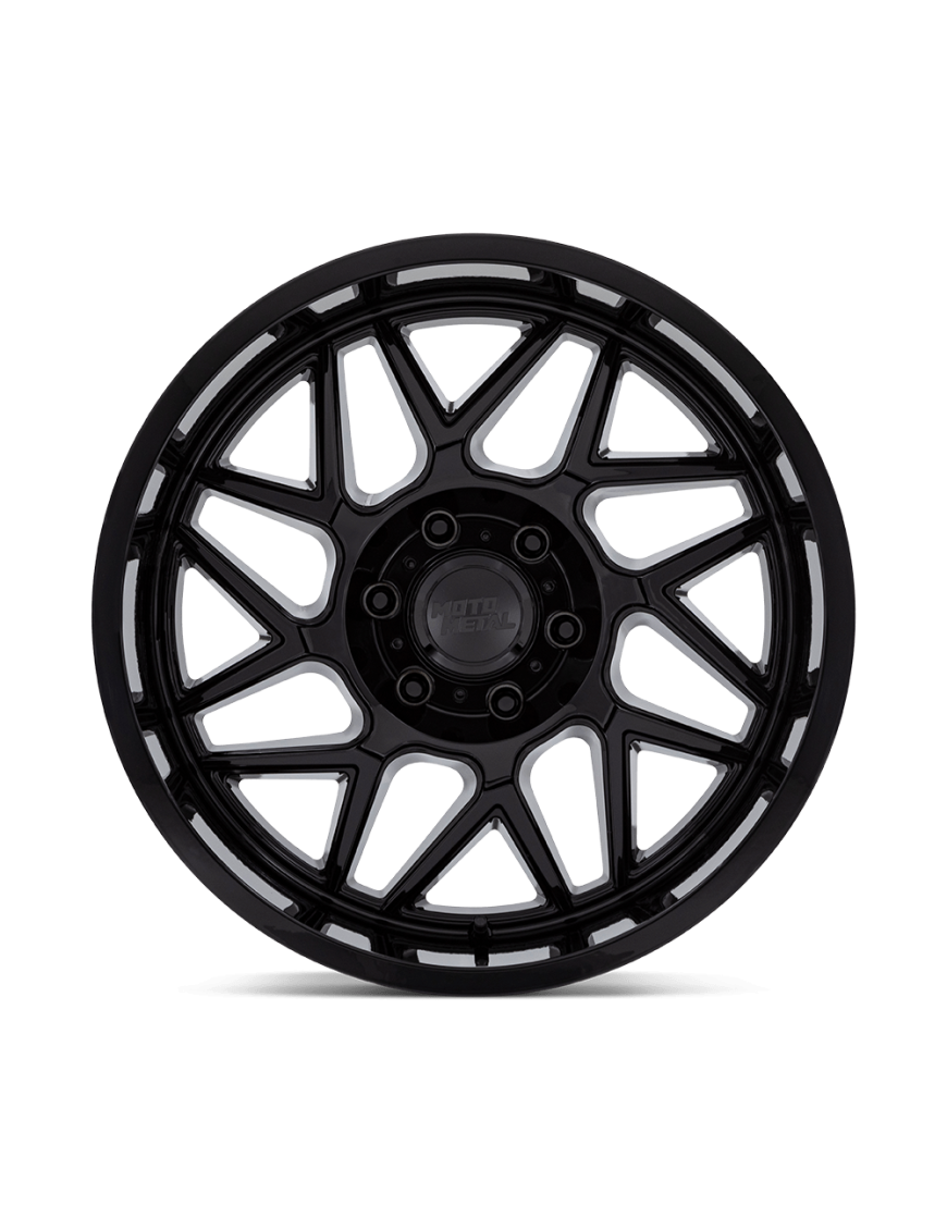 Felga aluminiowa MO812 TURBINE Gloss Black MOTO METAL - ujęcie 3