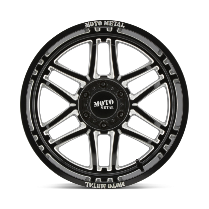 Felga aluminiowa MO992 FOLSOM Gloss Black Milled MOTO METAL - ujęcie 2