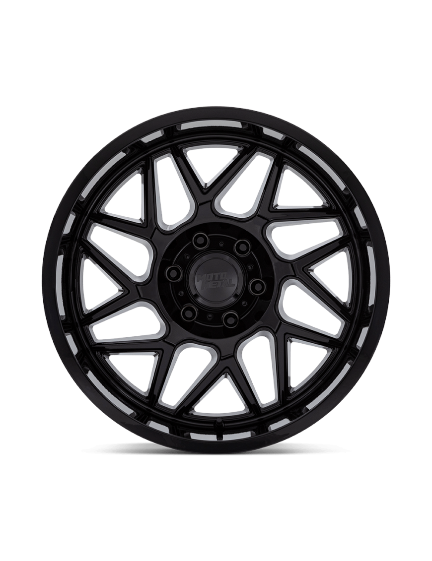 Felga aluminiowa MO812 TURBINE Gloss Black MOTO METAL - ujęcie 3