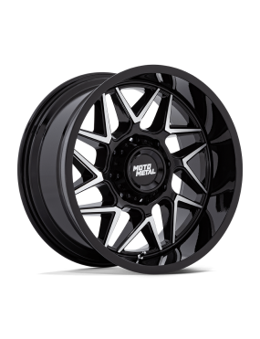 Felga aluminiowa MO812 TURBINE Gloss Black W/ Machined Face MOTO METAL