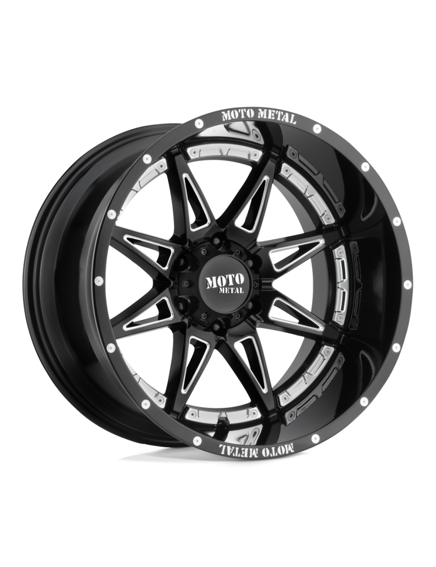 Felga aluminiowa MO993 HYDRA Gloss Black Milled MOTO METAL