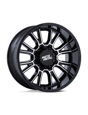 Felga aluminiowa MO810 LEGACY Gloss Black Machined MOTO METAL