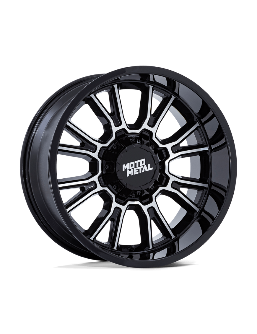 Felga aluminiowa MO810 LEGACY Gloss Black Machined MOTO METAL