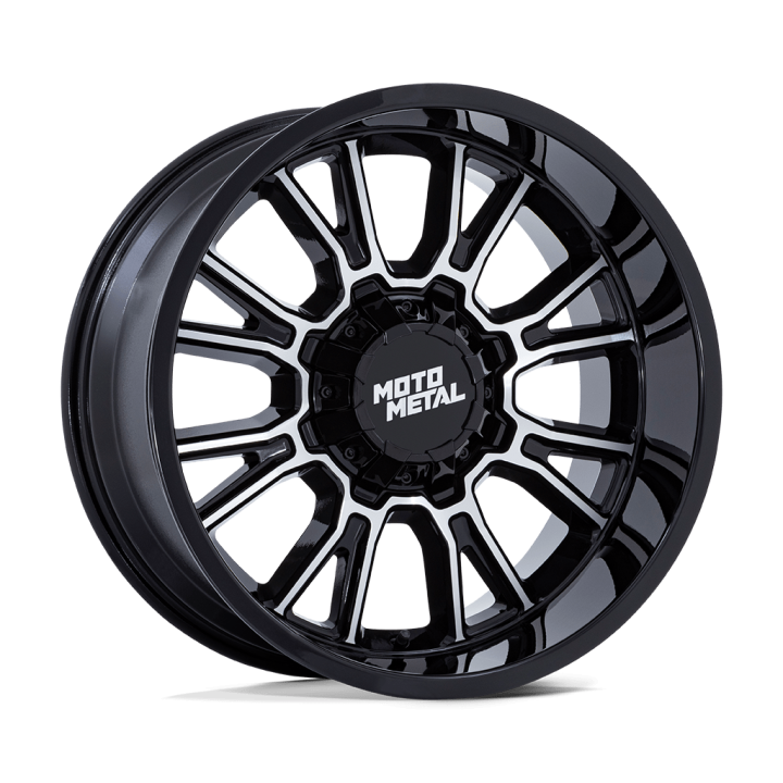 Felga aluminiowa MO810 LEGACY Gloss Black Machined MOTO METAL