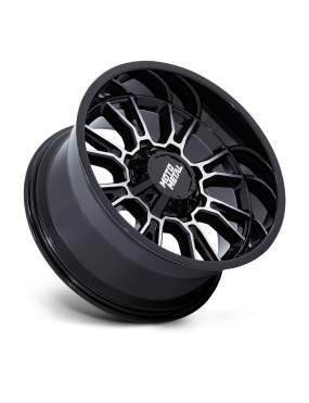 Felga aluminiowa MO810 LEGACY Gloss Black Machined MOTO METAL - ujęcie 3