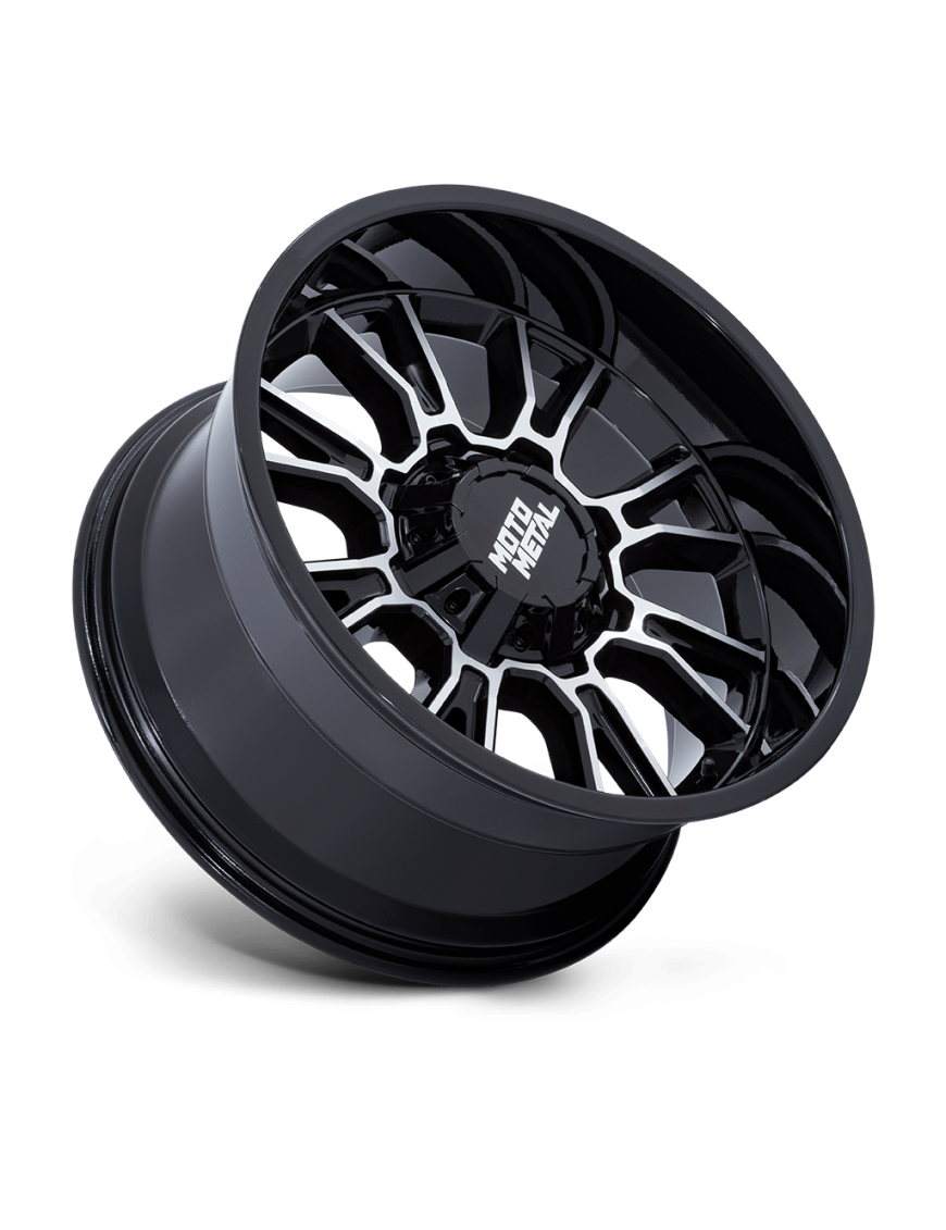 Felga aluminiowa MO810 LEGACY Gloss Black Machined MOTO METAL - ujęcie 3