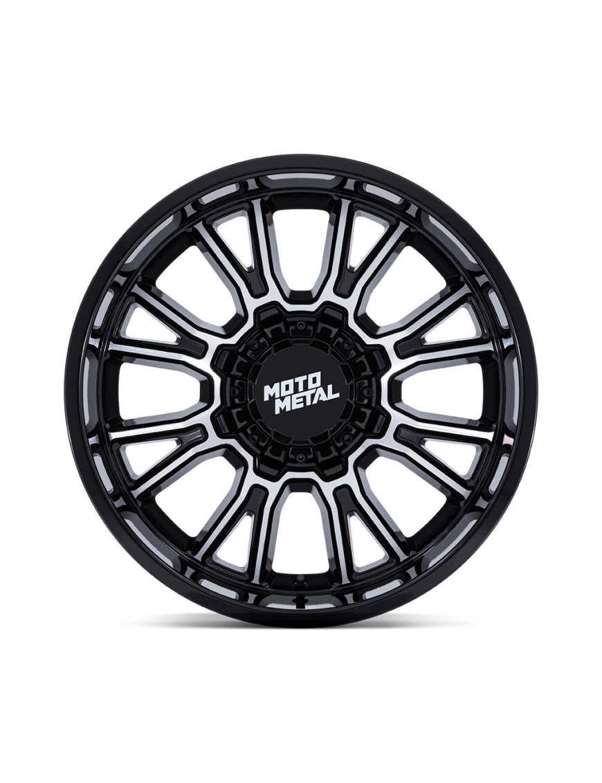 Felga aluminiowa MO810 LEGACY Gloss Black Machined MOTO METAL - ujęcie 2