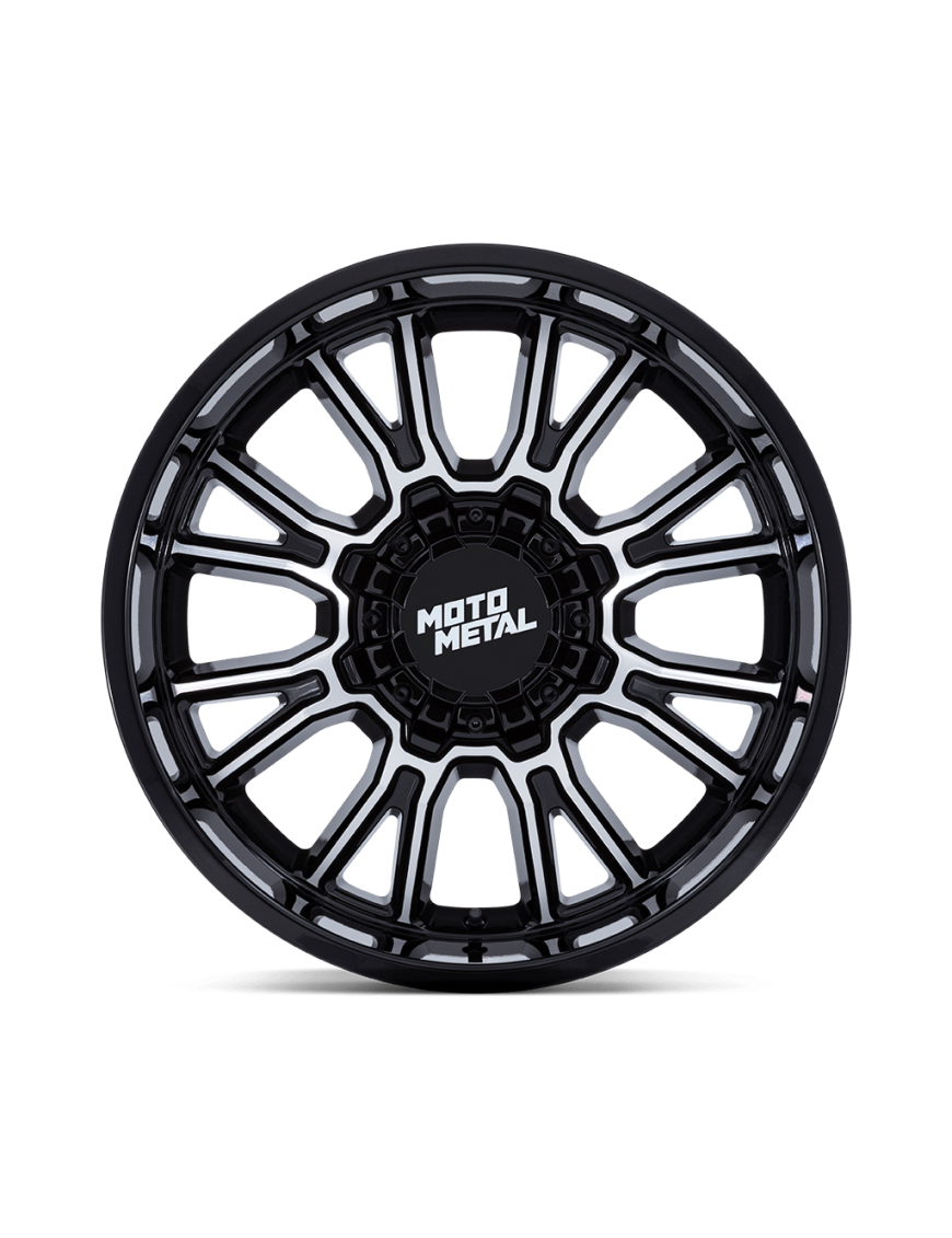 Felga aluminiowa MO810 LEGACY Gloss Black Machined MOTO METAL - ujęcie 2